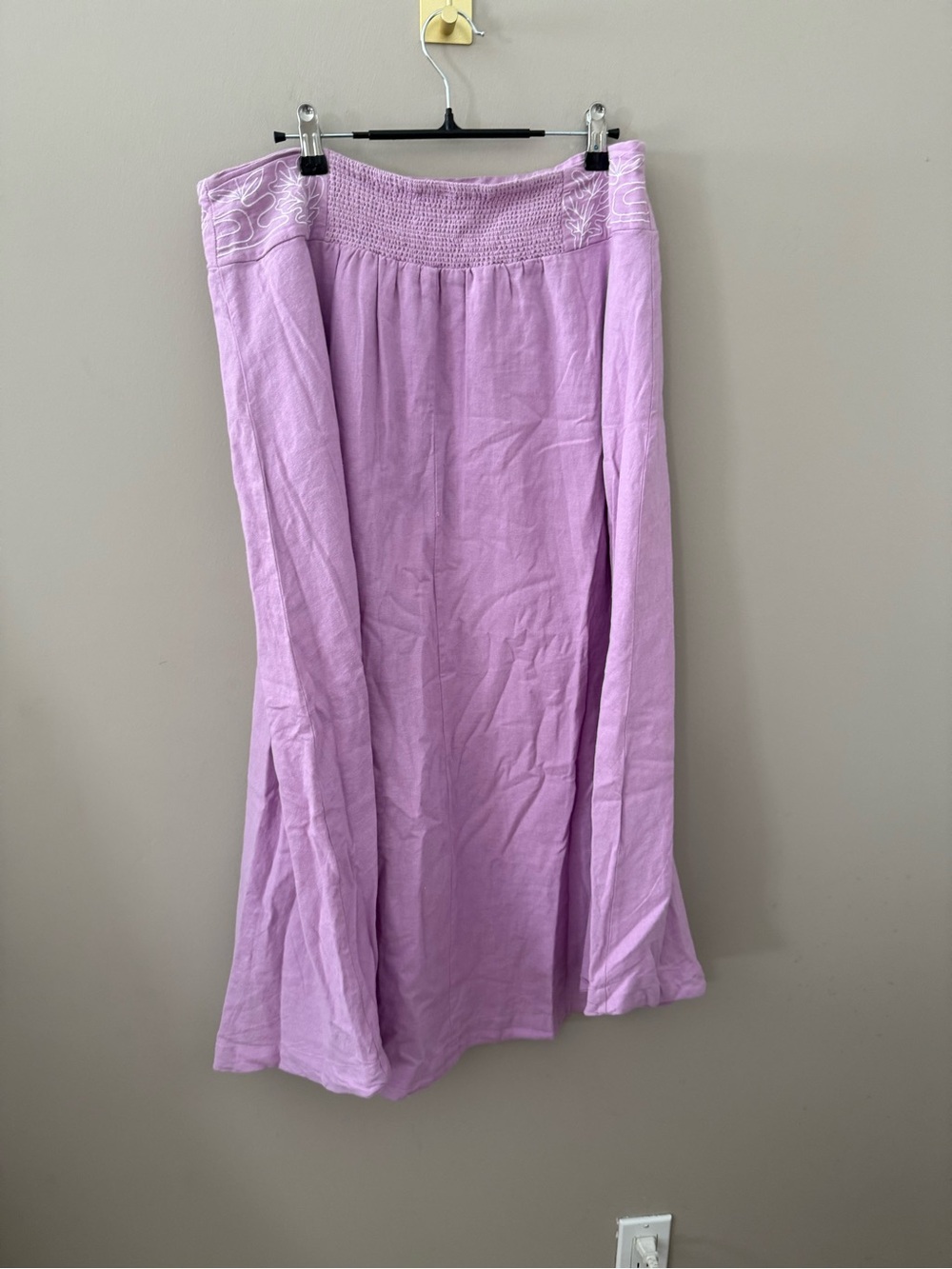 Free People Lotus Midi Skirt, sz L - Picture 10 of 11